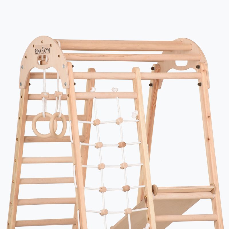 Lezecký gymnastický trojuholník RINAGYM Kids 2 natural 8