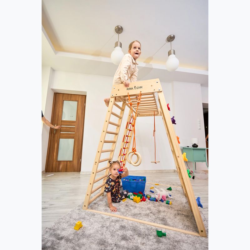 Drevený gymnastický rám RINAGYM Kids 3 17