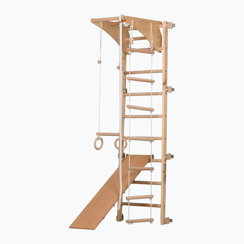 Gymnastický rebrík RINAGYM ECO-PINE+SLIDE 2