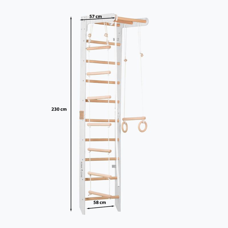 Gymnastický rebrík RINAGYM SPR B white 2