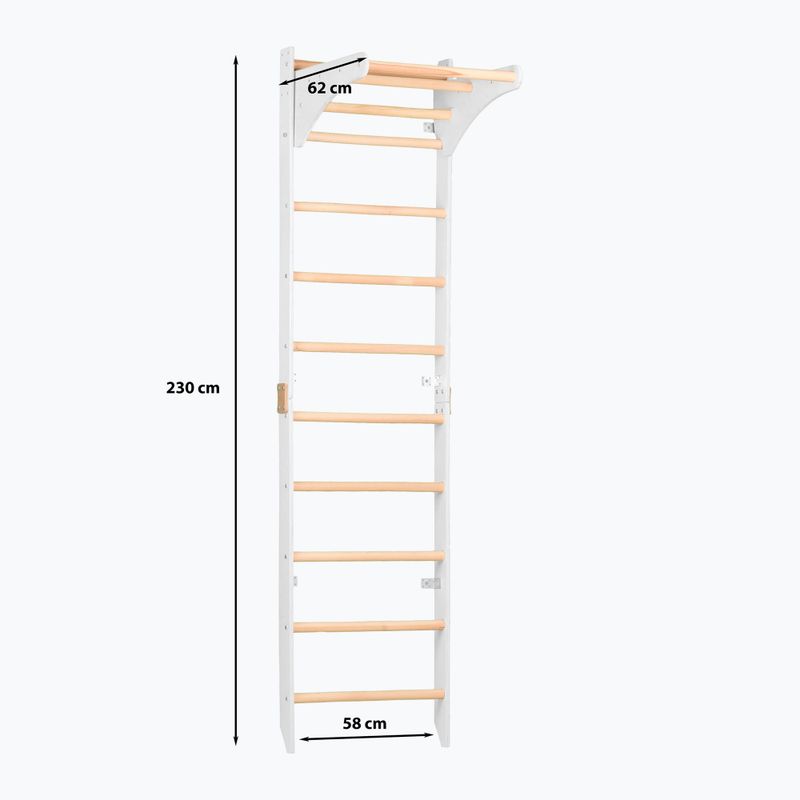 Gymnastický rebrík RINAGYM SPR C pure white 2