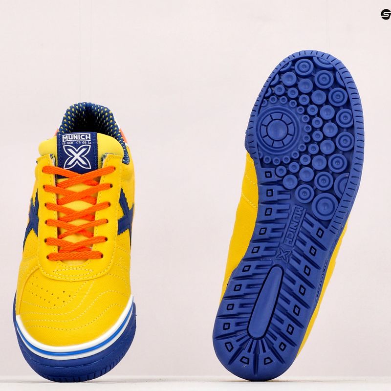 Detské kopačky MUNICH G-3 Kid Profit yellow 12