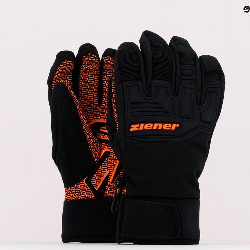 ZIENER Garim As pánske snowboardové rukavice oranžové 801065.860 6