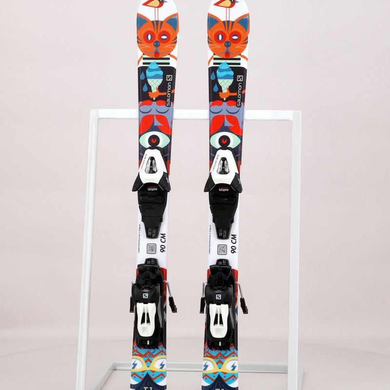 Detské zjazdové lyže Salomon T1 XS + C5 farba L48911 15