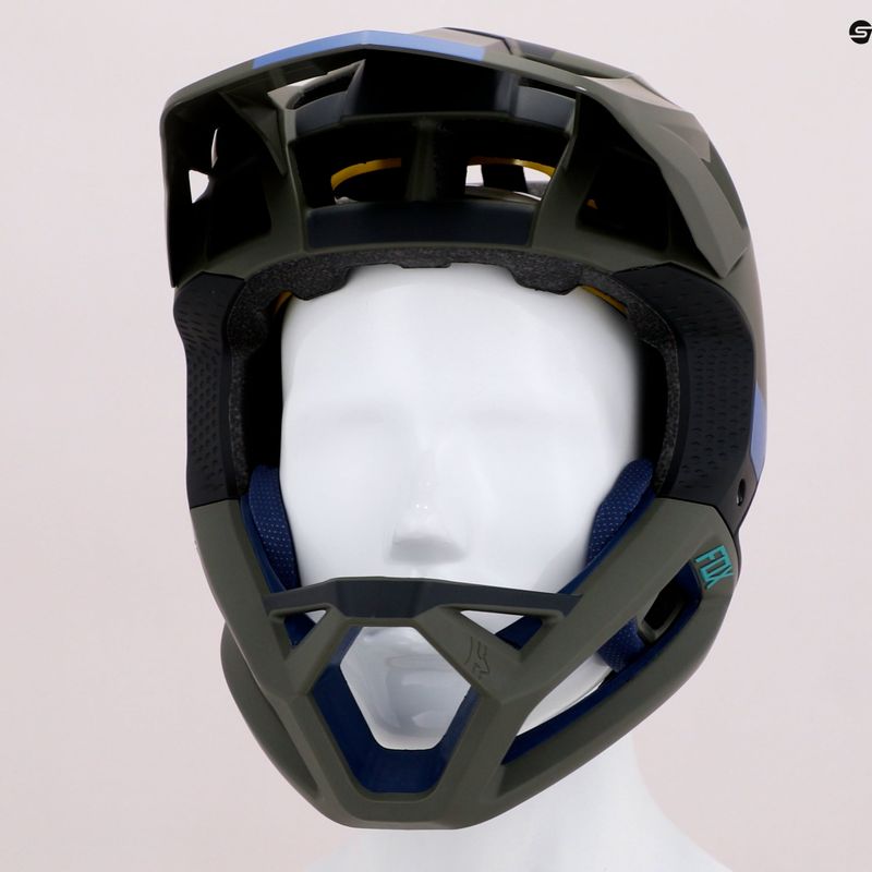 Cyklistická prilba Fox Racing Proframe Blocked zelená 29398_99 18