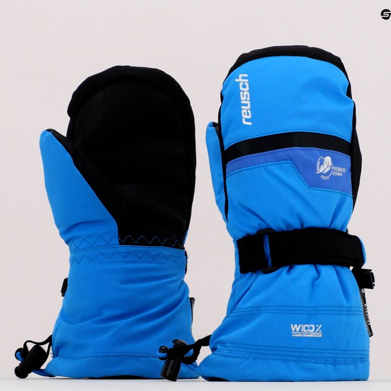 Detské snowboardové rukavice Reusch Kadir Down R-TEX XT Mitten modré 47/85/562/454 9