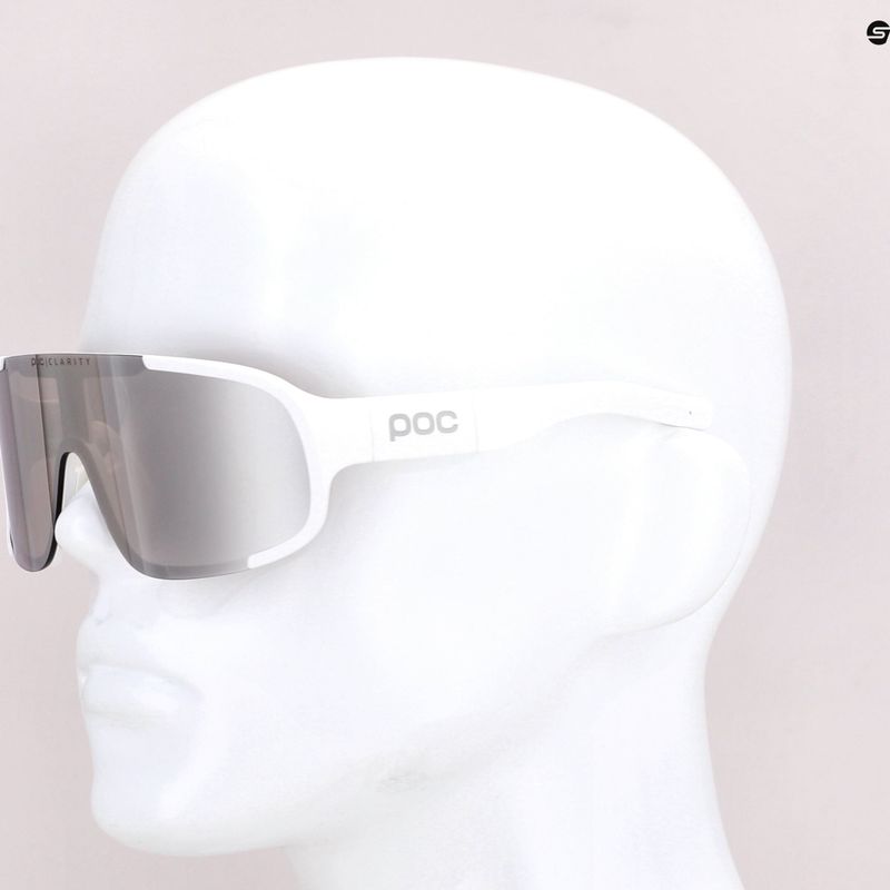 Cyklistické okuliare POC Aspire hydrogen white/clarity road silver 11