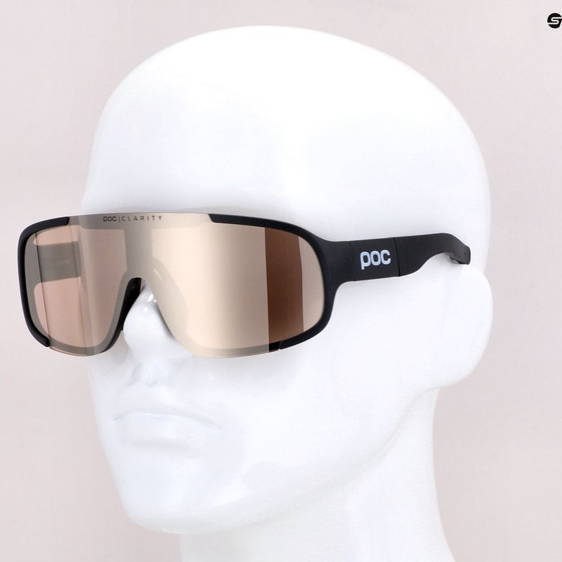 Cyklistické okuliare POC Aspire uranium black/brown/silver mirror 7