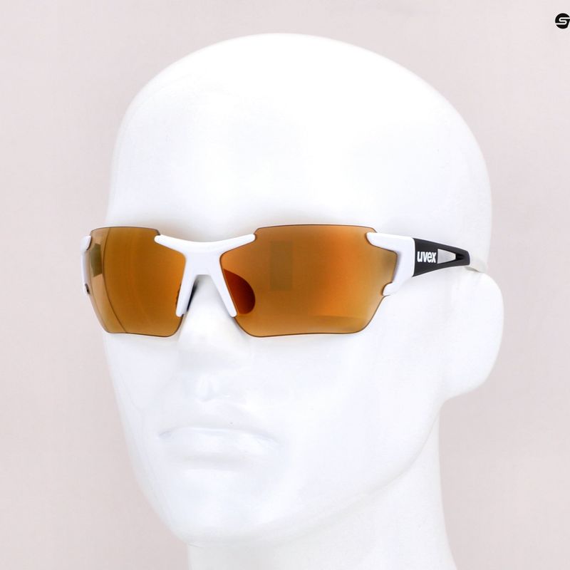 UVEX Sportstyle 803 race CV V cyklistické okuliare biele S5320418206 7