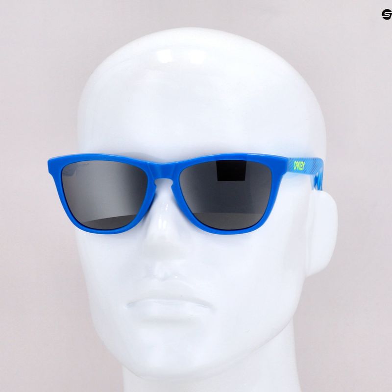 Slnečné okuliare Oakley Frogskins modré 0OO9013 6