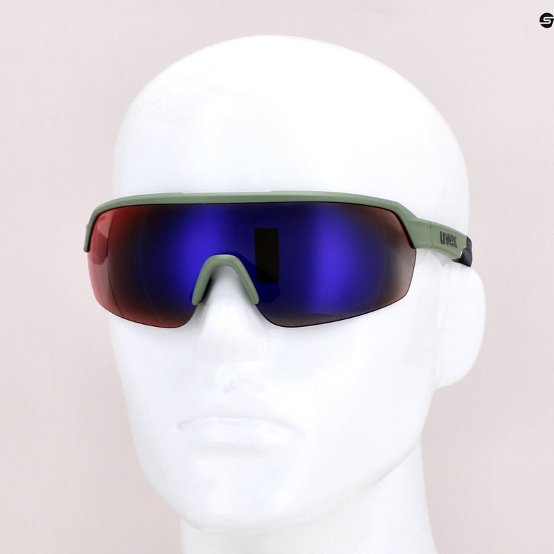 Cyklistické okuliare UVEX Sportstyle 227 zelené S5320667716 12