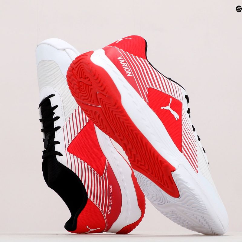Volejbalová obuv PUMA Varion bielo-červená 164727 10