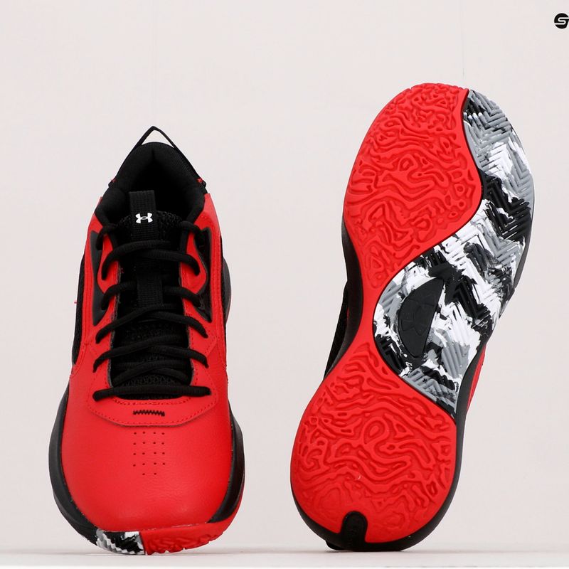 Pánska basketbalová obuv Under Armour Lockdown 6 červená 325616-6 12