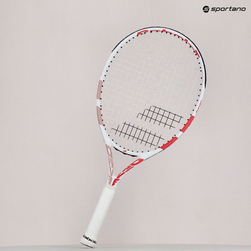 Detská tenisová raketa Babolat Drive Jr 23' Girl biela 140427 8