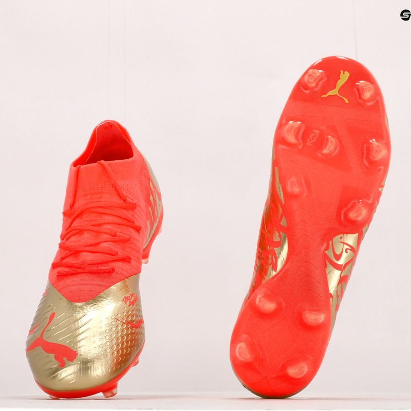 Detské kopačky PUMA Future Z 3.4 Neymar Jr. FG/AG orange/gold 107107 01 13
