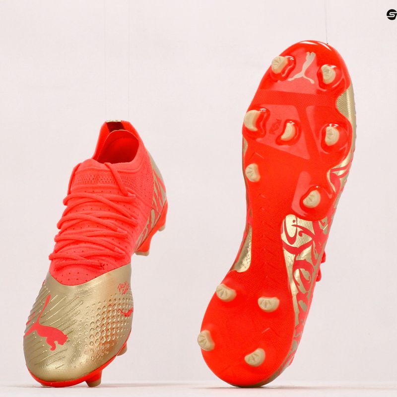 Pánske kopačky PUMA Future Z 3.4 Neymar Jr. FG/AG Orange/Gold 107106 01 13