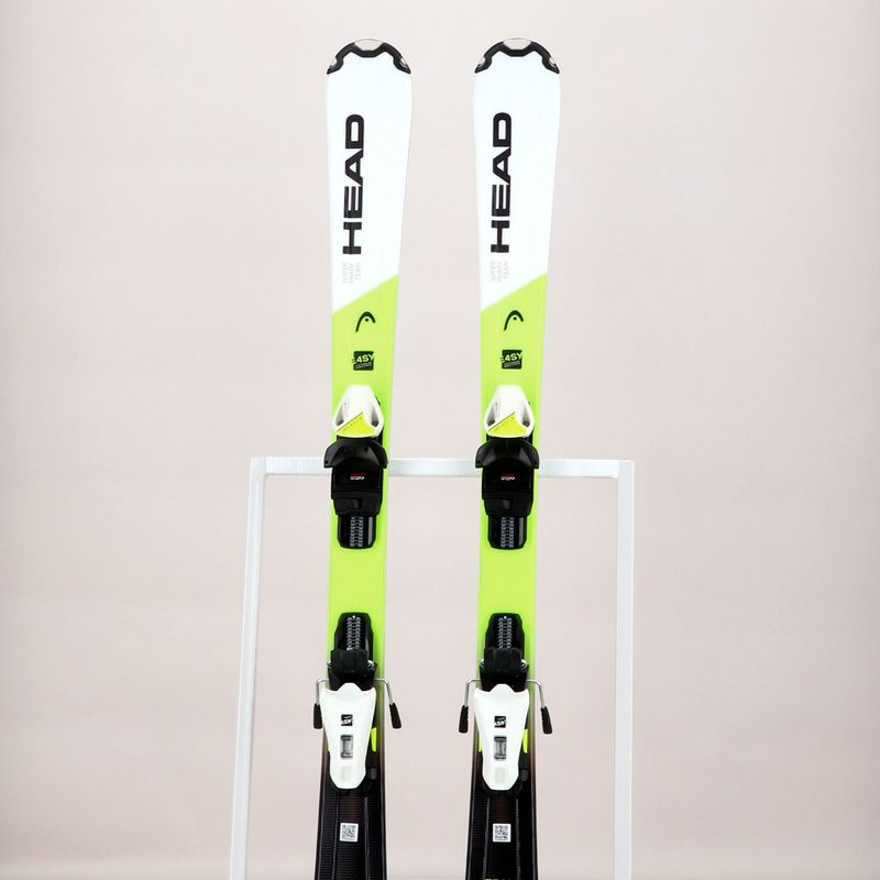 Detské zjazdové lyže HEAD Supershape Team Easy Jrs + Jrs 4.5 white/yellow 314201/100863 11