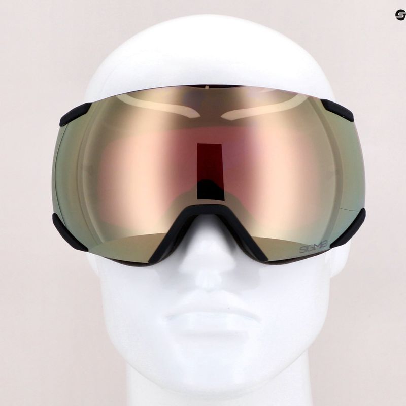 Lyžiarske okuliare Salomon Radium black/sigma black gold L475 12