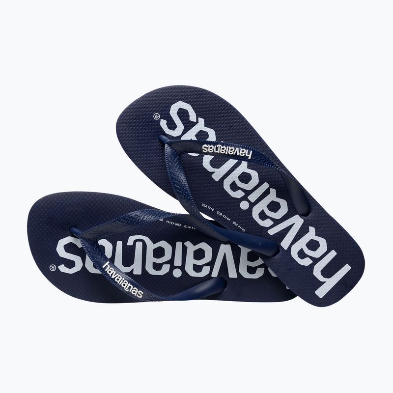 Havaianas Top Logomania žabky navy blue H4144264 11