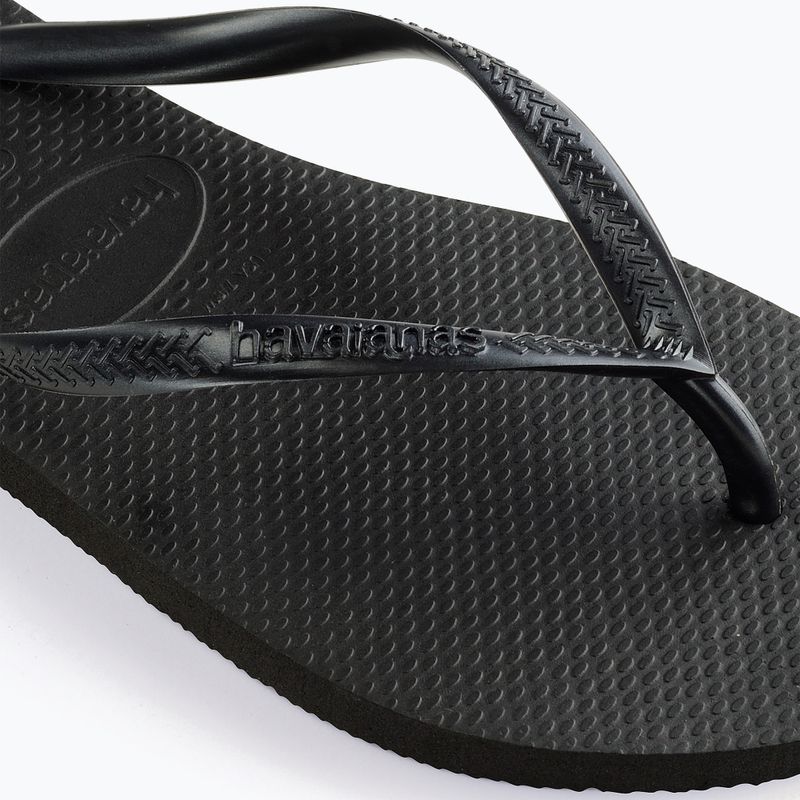 Dámske žabky Havaianas Slim black 9