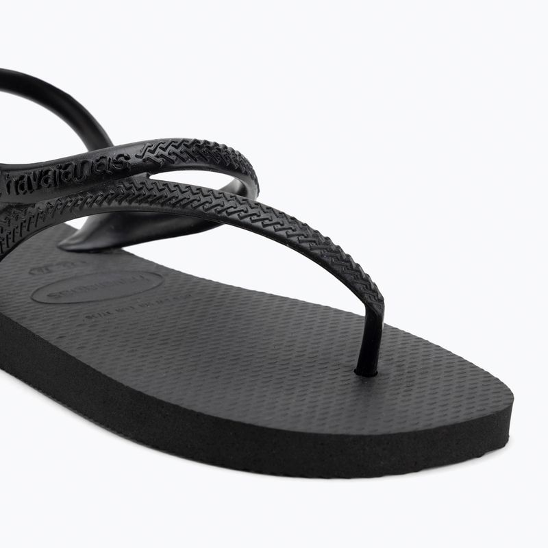 Havaianas Flash Urban čierne dámske sandále 7