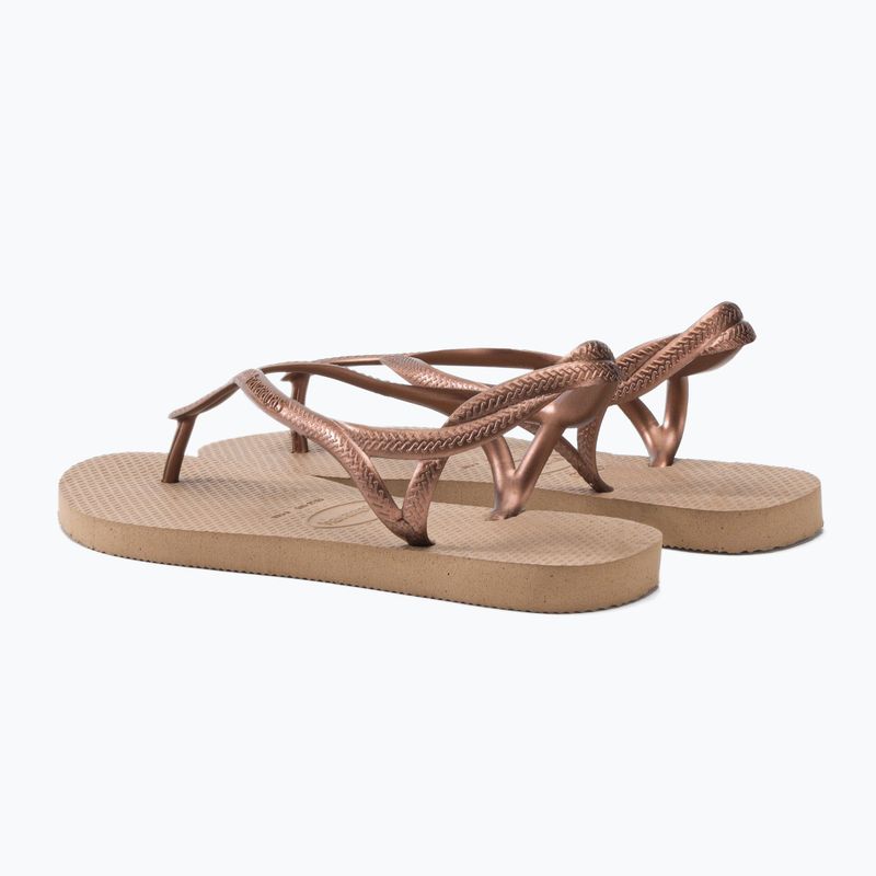 Havaianas Luna beige dámske žabky H4129697 3