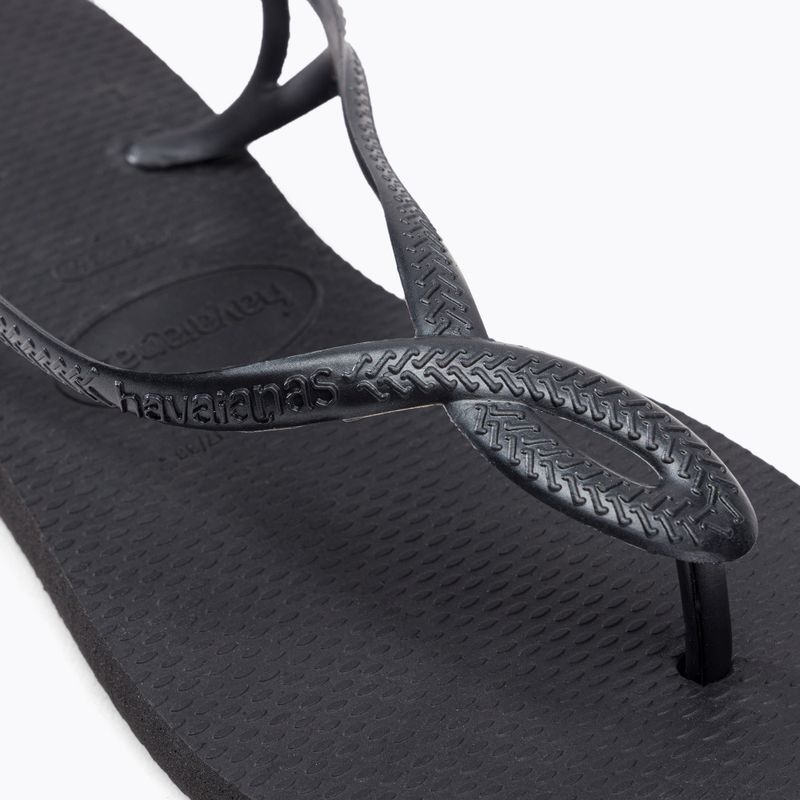 Dámske žabky Havaianas Luna black H4129697 7