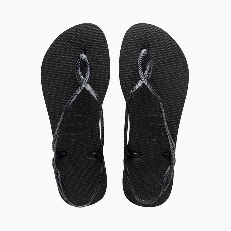 Dámske žabky Havaianas Luna black H4129697 9