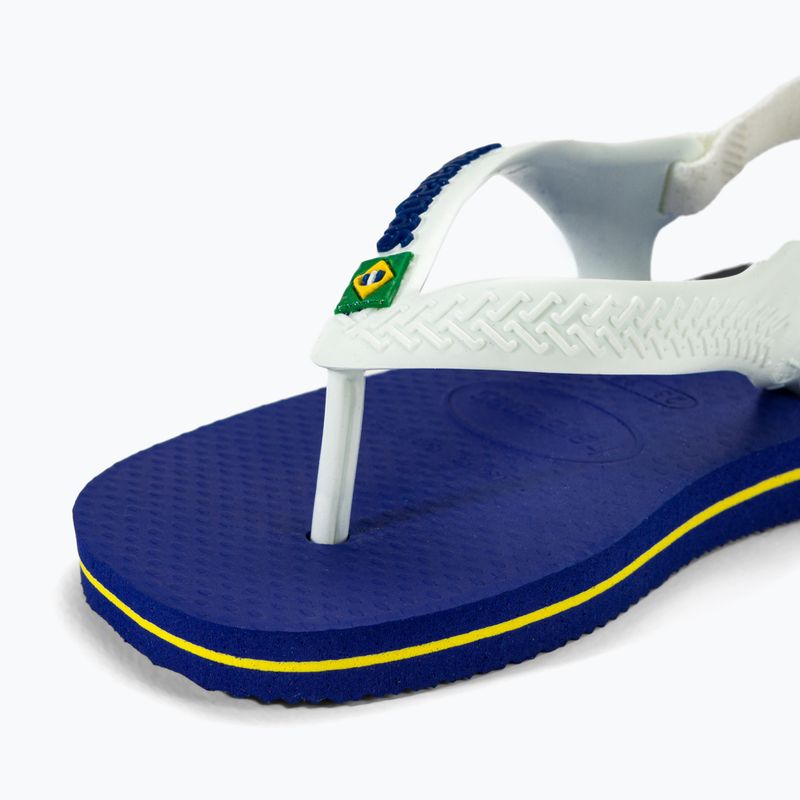 Detské sandále Havaianas Baby Brasil Logo II marine blue 8