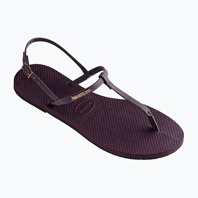 Dámske sandále Havaianas You Riviera purple/black/gold 10