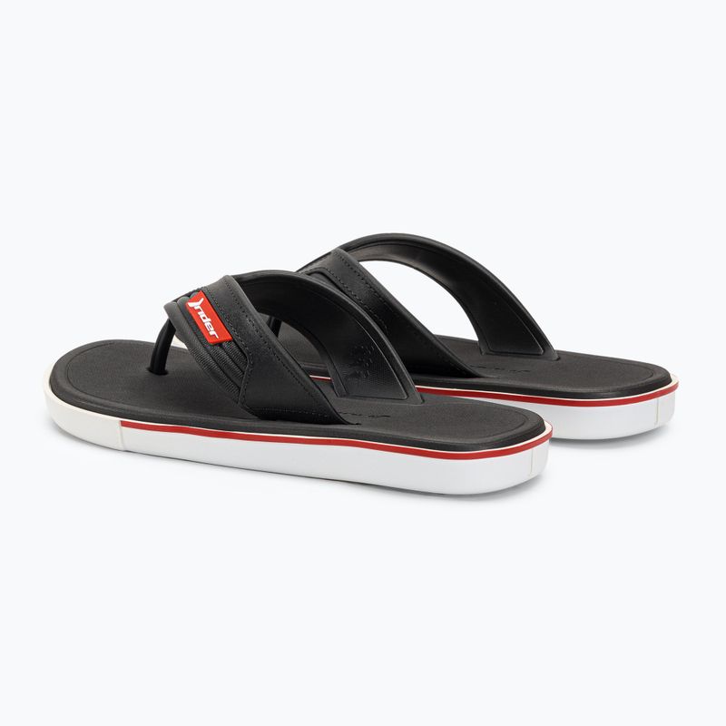 Pánske žabky RIDER Spin Thong AD white/black 3