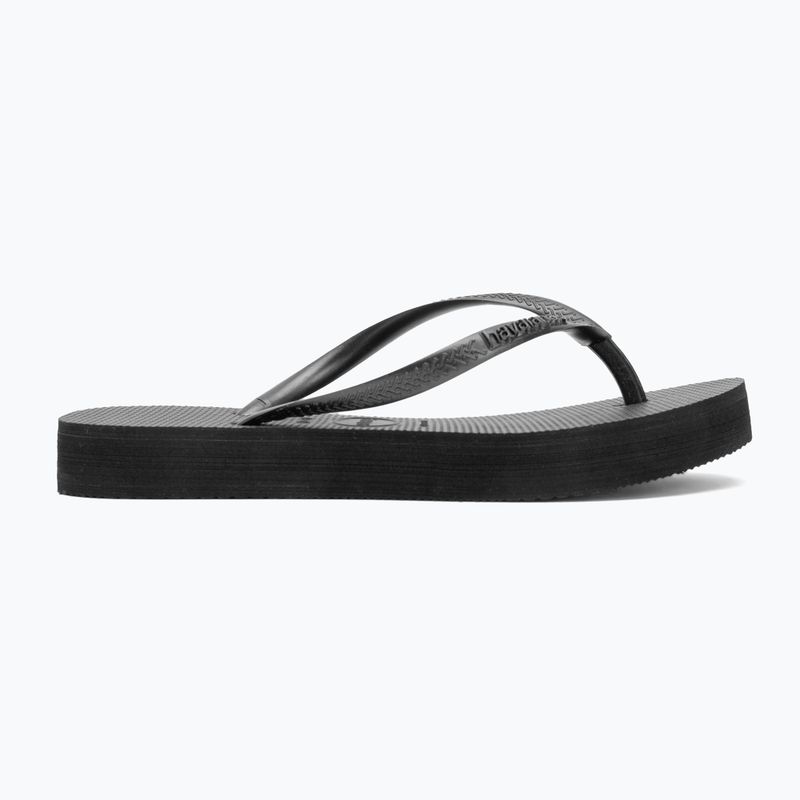 Dámske žabky Havaianas Slim Platform black 2
