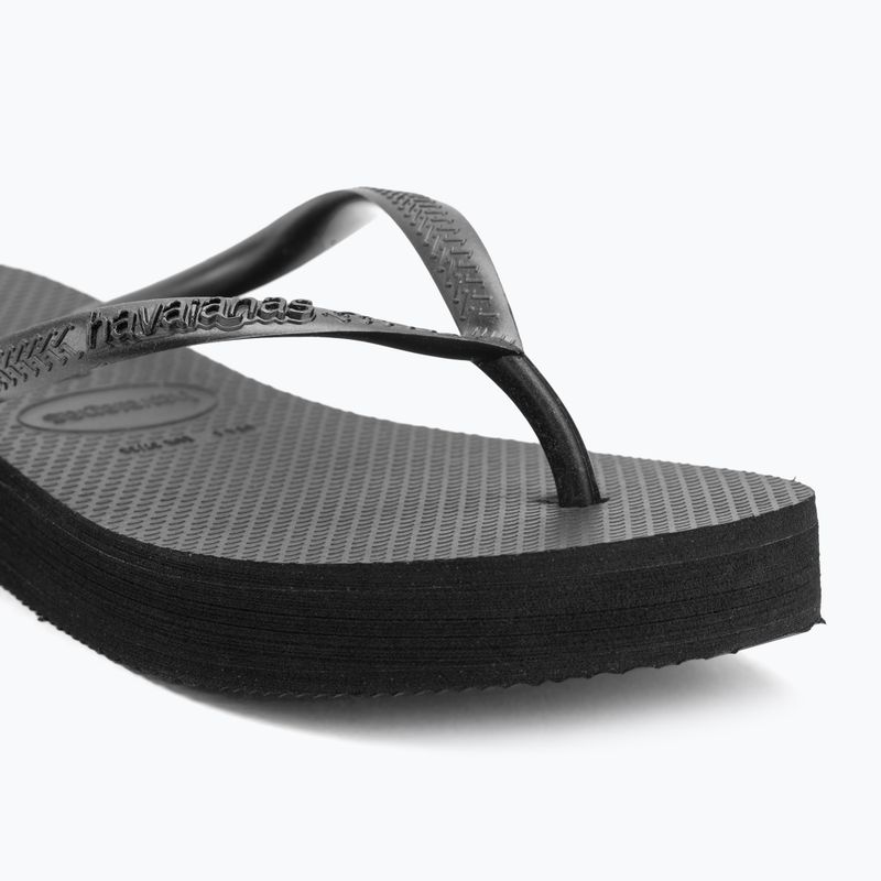 Dámske žabky Havaianas Slim Platform black 7