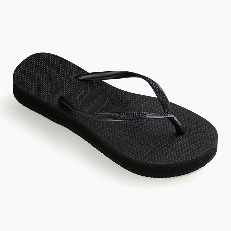 Dámske žabky Havaianas Slim Platform black