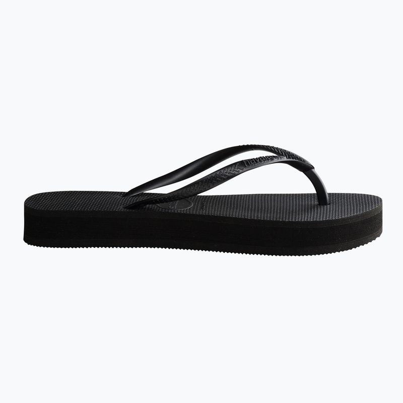Dámske žabky Havaianas Slim Platform black 2
