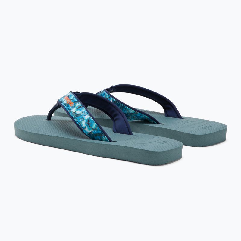 Pánske žabky Havaianas Surf Material silver/blue 3