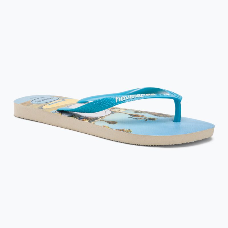 Pánske žabky Havaianas Top Street white/blue