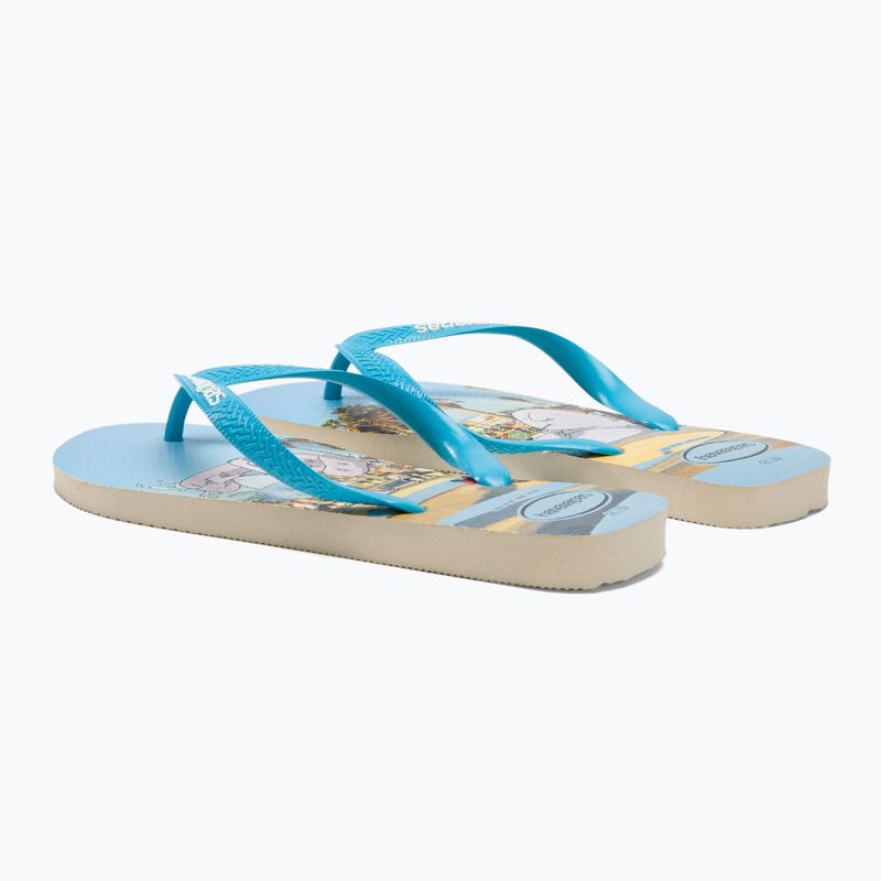 Pánske žabky Havaianas Top Street white/blue 3