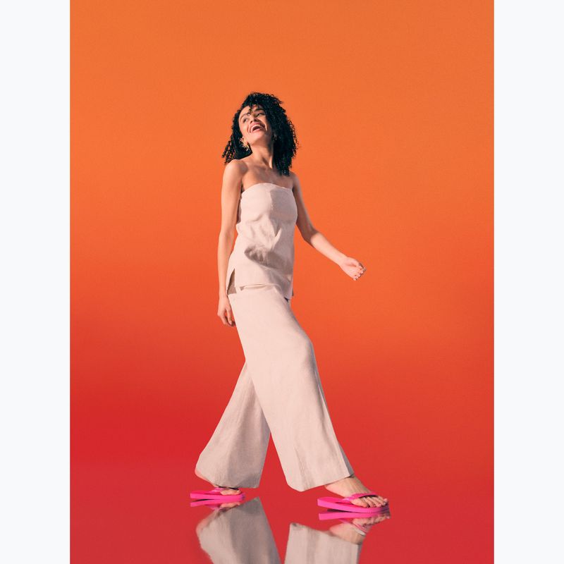 Havaianas Top pink flux žabky 7
