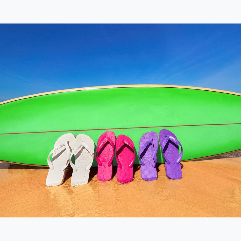 Havaianas Top pink flux žabky 8