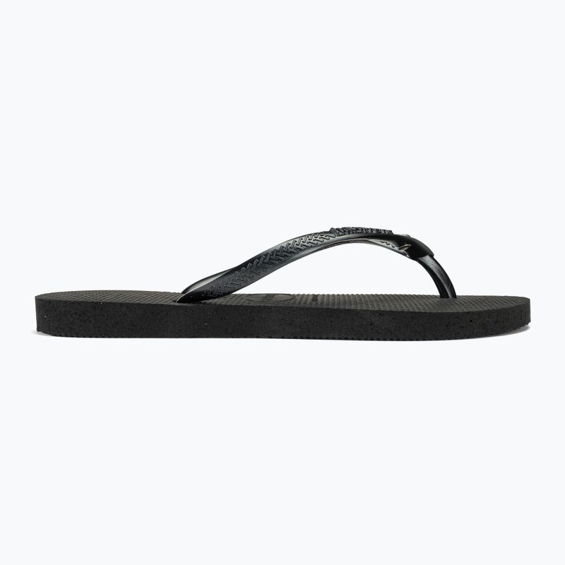 Dámske žabky Havaianas Slim Crystal Sw II black 2