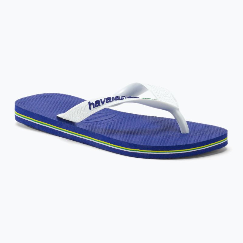 Havaianas Brasil Logo modré žabky H4110850
