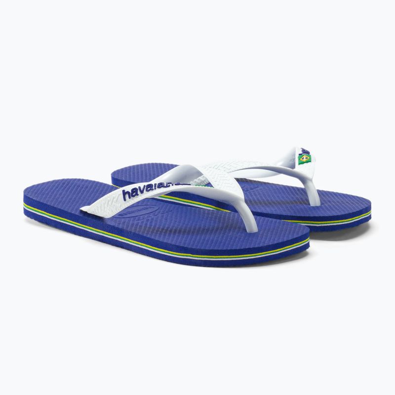 Havaianas Brasil Logo modré žabky H4110850 4