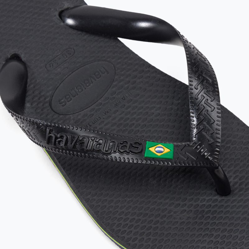 Havaianas Brasil žabky čierne H4000032 7