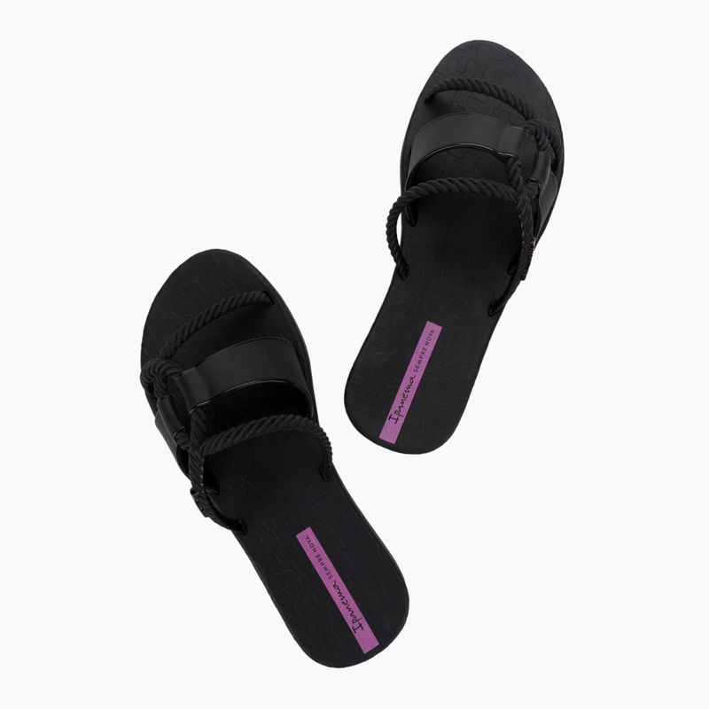 Dámske nazúvaky Ipanema Diversa Slide black/lilac 3