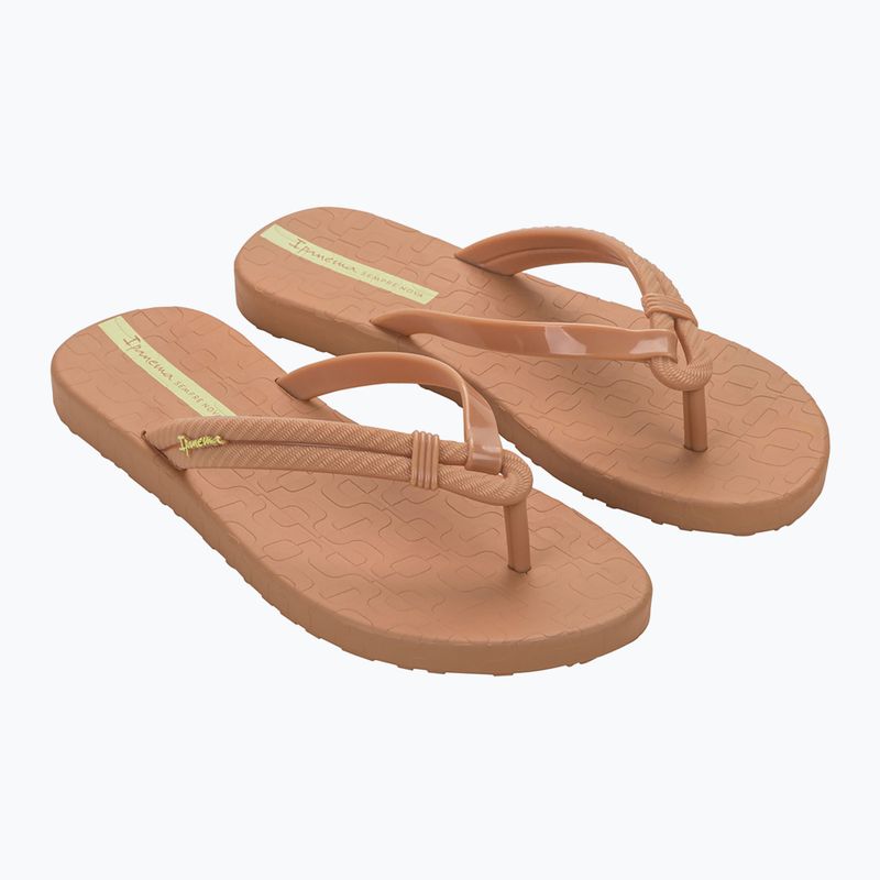 Dámske žabky Ipanema Diversa nude/yellow 8