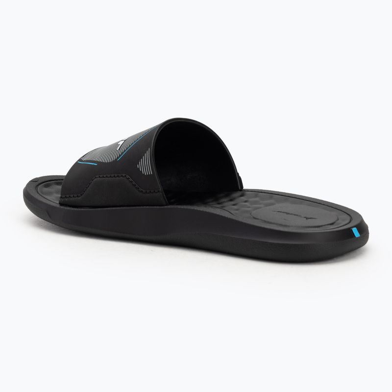 Detské nazúvaky RIDER Step Slide black/grey/white 3