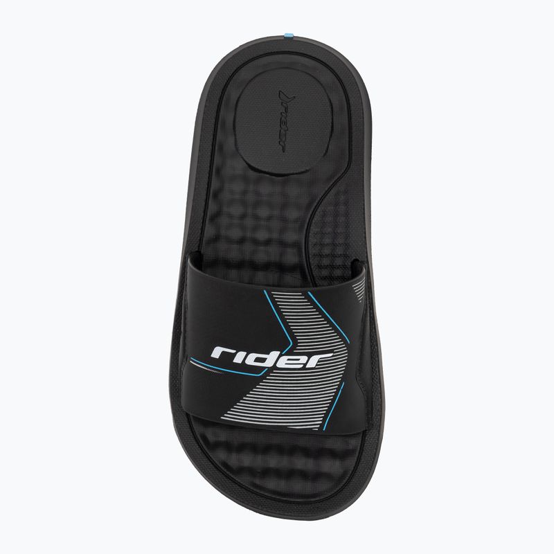 Detské nazúvaky RIDER Step Slide black/grey/white 5