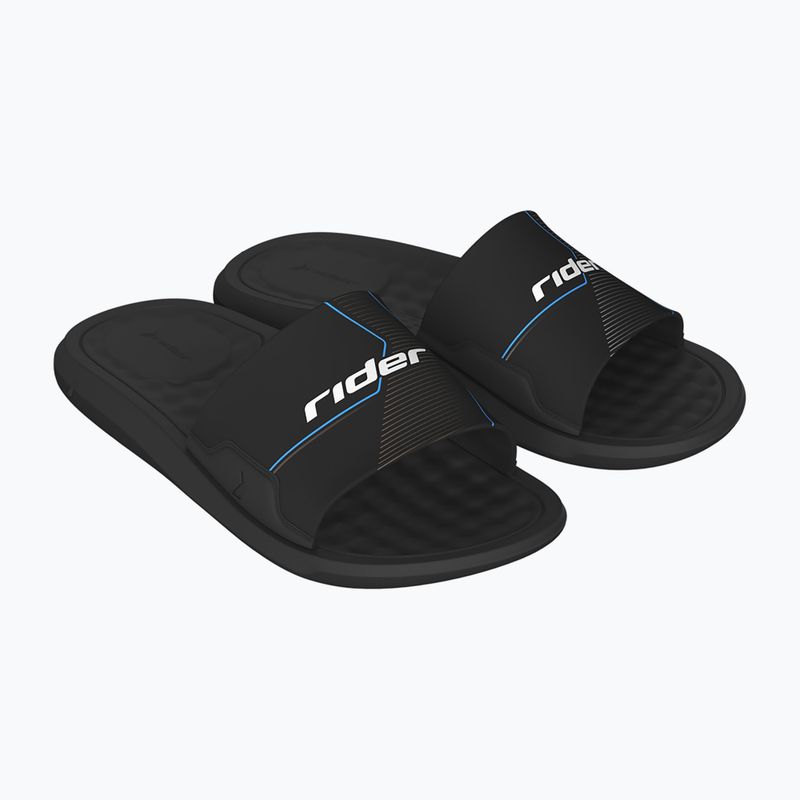 Detské nazúvaky RIDER Step Slide black/grey/white