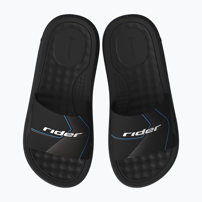 Detské nazúvaky RIDER Step Slide black/grey/white 2